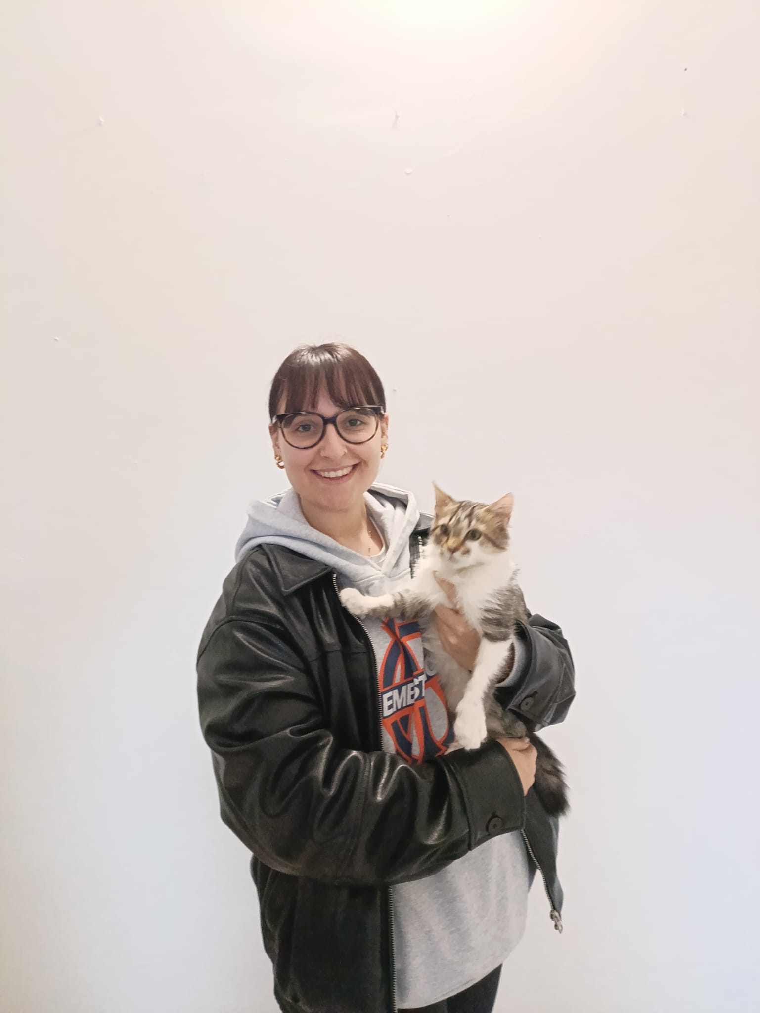 THOR, gatito peque adoptado en Tarazona (Zaragoza)